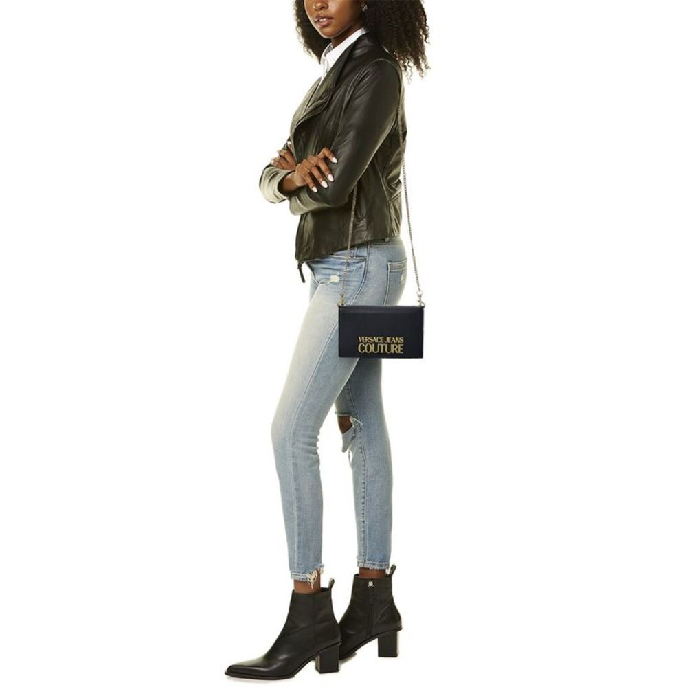 Versace Jeans Couture Wallet On Chain, Black - Picture 4 of 4